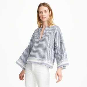 Club Monaco Sheelya Split Neck Top